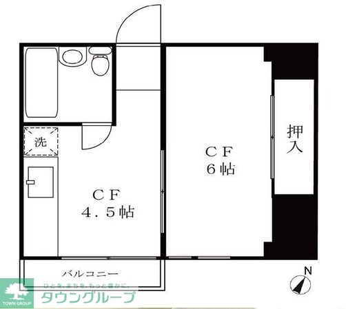D三ノ輪の物件間取画像